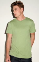 Men fitted t-shirt canvas
